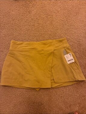 Free people movement  Skort - Mustard Yellow